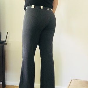 Tessori Dress Pants with Buckle Detail